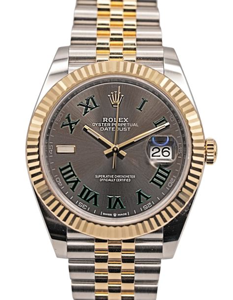 rolex datejust fluted bezel dual tone